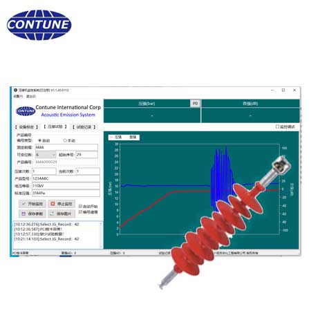 Acoustic Emission System for insulator crimping