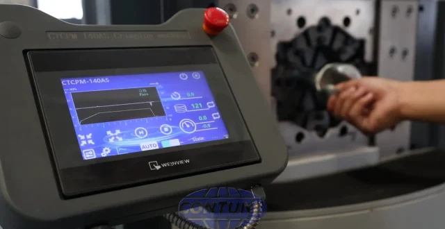 Acoustic emission sysem for crimping cracks detection